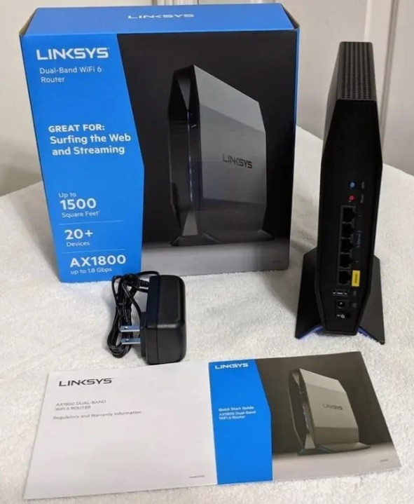 Router Linksys Ax1800 Gigabit Wifi 6