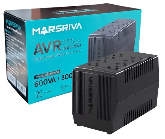 Regulador Protector Voltaje Avr600 8 Tomas 